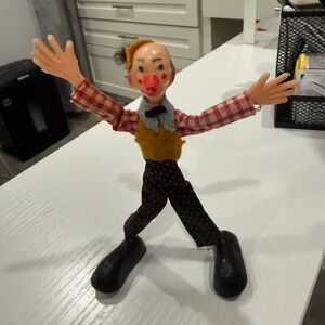 Moritz Schleich Biegefiguren W. Germany Bendable Clown 1950’s Rare Collectible